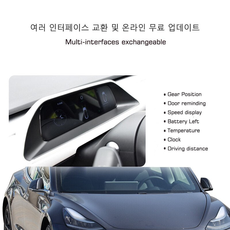 Dashboard & Door Panel Replacement Kit for Tesla Model 3 / Y (3 Pieces)  2021-2023