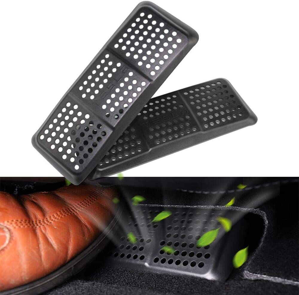 Tesla Model 3 Rear Seat Air Vent Cover Grille Under Front Seat (2 PCS)