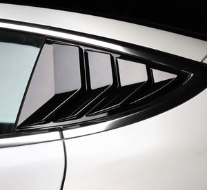 Tesla Model 3 Triangular Rear Quarter Window Protector (Set of Two)