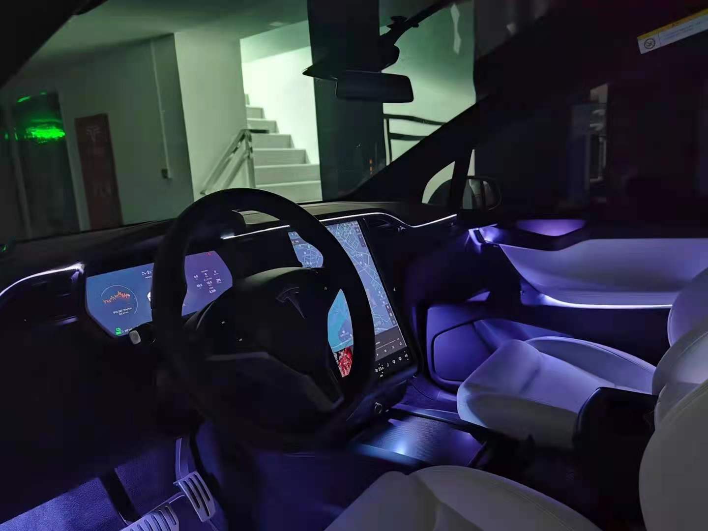 fiktion kugle Rådgiver Tesla Model X Full Ambient Lighting Kit – The EV Shop