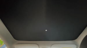 Tesla Model Y Black Glass Roof Sunshade with UV/Heat Insulation Cover (2 Piece Set)