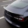 Tesla Model 3 Carbon Fiber Style Trunk Wing Performance Spoiler