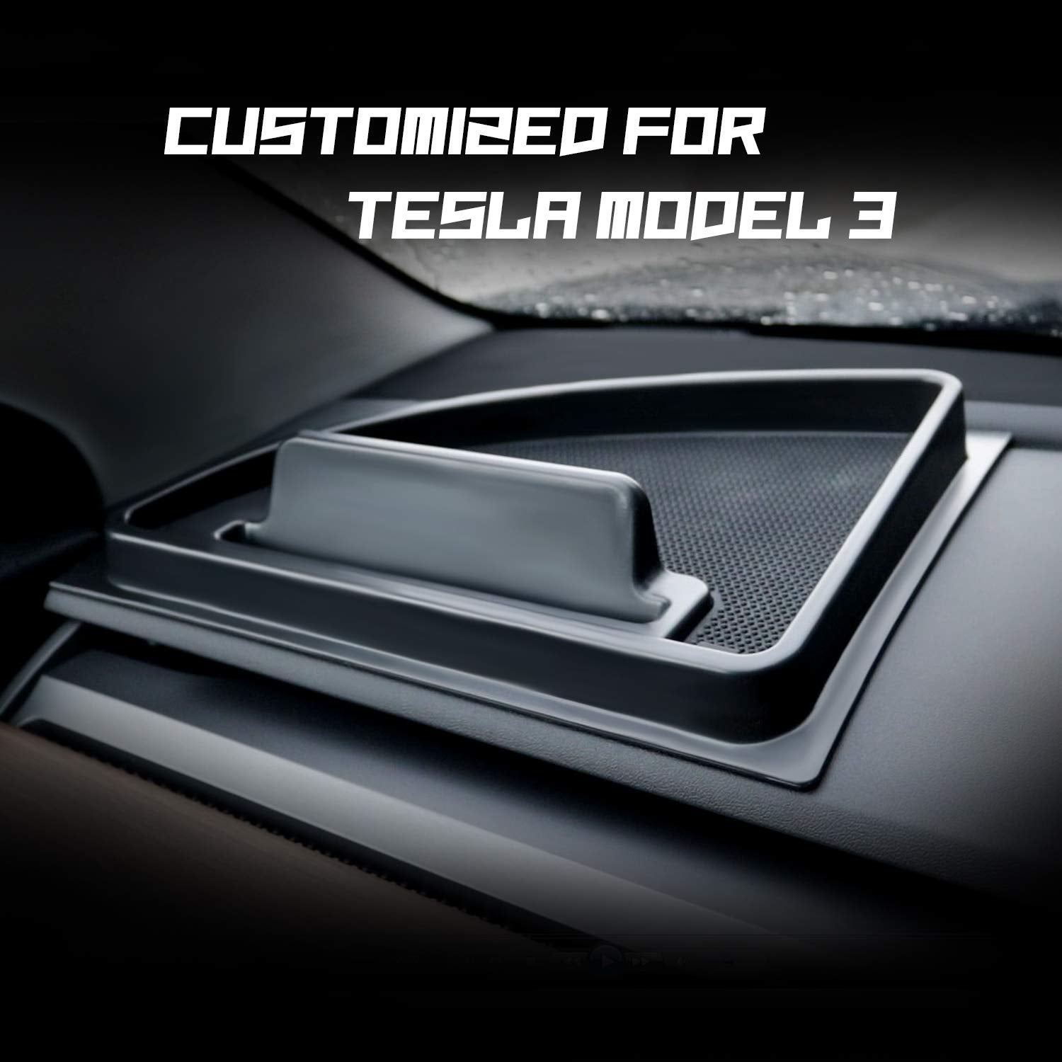 Tesla Model 3 Dashboard Storage Organizer