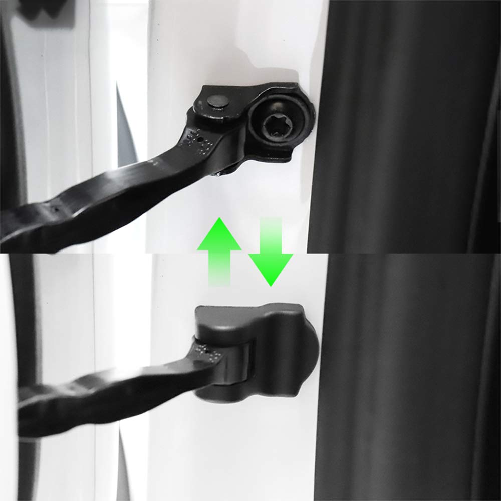 Tesla Model 3 & Y Door Lock & Door Stopper Covers (Set of 6)