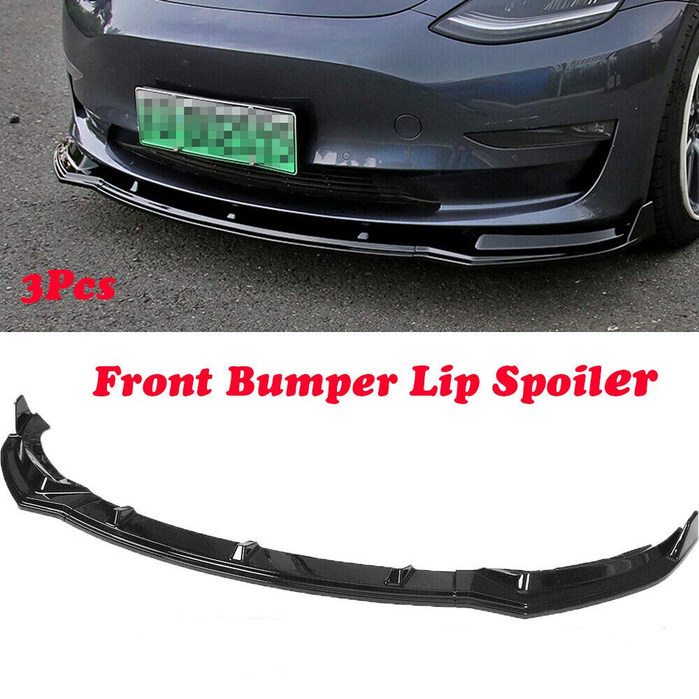 Tesla Model 3 Front Bumper Lip Spoiler
