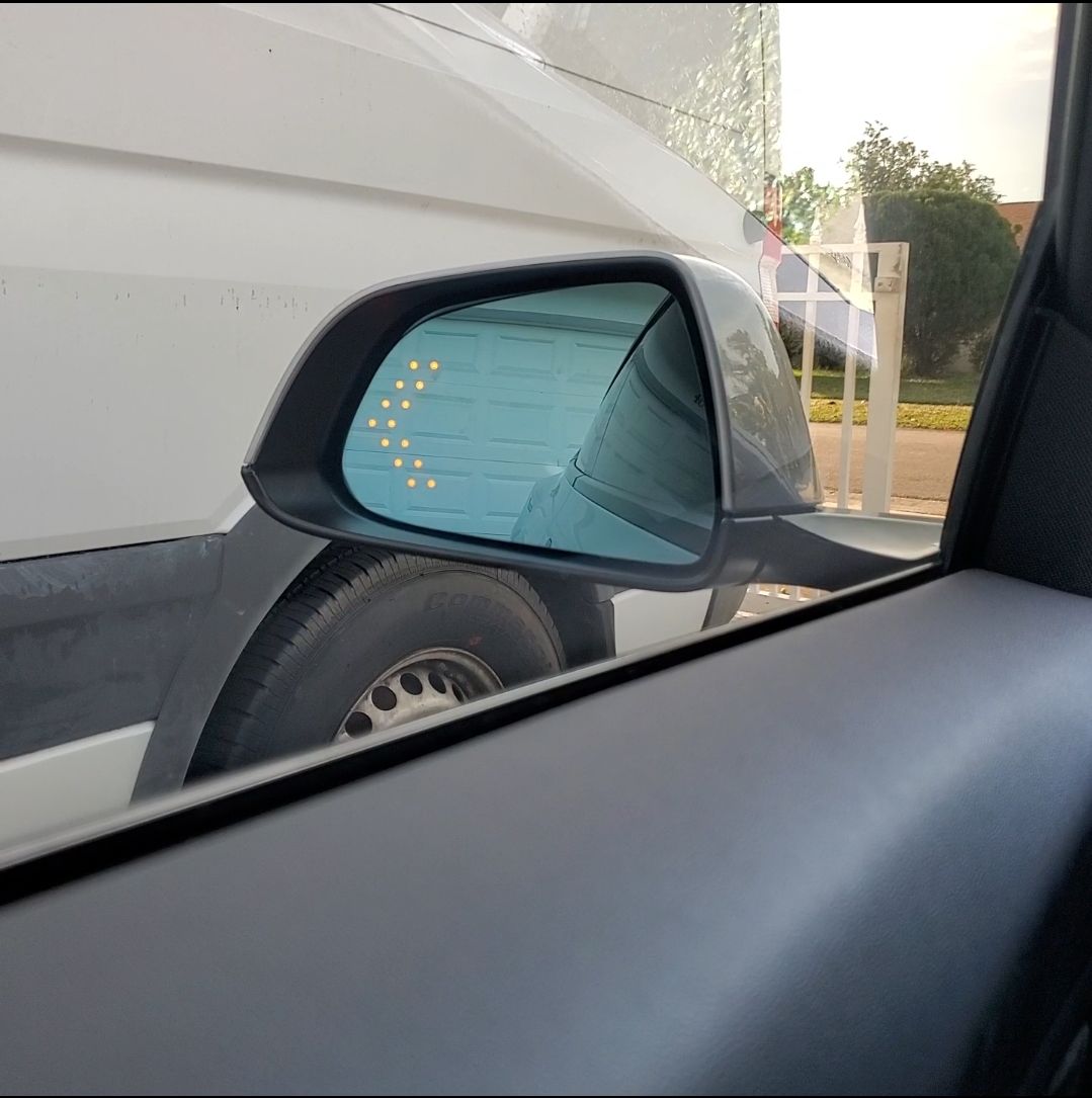 Convex Wide Angle Anti-Glare Blind Spot Mirrors for Tesla Model 3 & Y