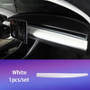 Tesla Model 3 & Y Piano White Dashboard Cap