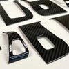 Tesla Model 3 & Y 100% Real Carbon Fiber Inner Window Door Switch Covers/ Trim (14 Pieces)