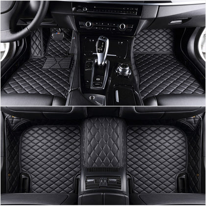Custom Fully Surrounded Floor Mats for Tesla Model S, 3, X, & Y