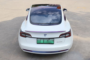 Starry Sky Chameleon Series ABS Rear Trunk Wing Spoiler for 2017-2020 Tesla Model 3