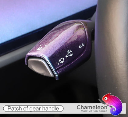 Starry Sky Chameleon Series Column Gear Shift Cover for 2017-2022 Tesla Model 3 & Y