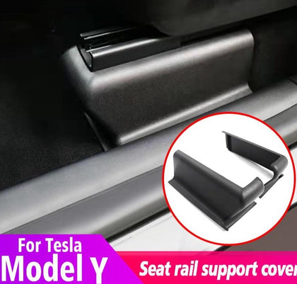 Tesla Model Y Front Seat Track Covers (2 Pieces)