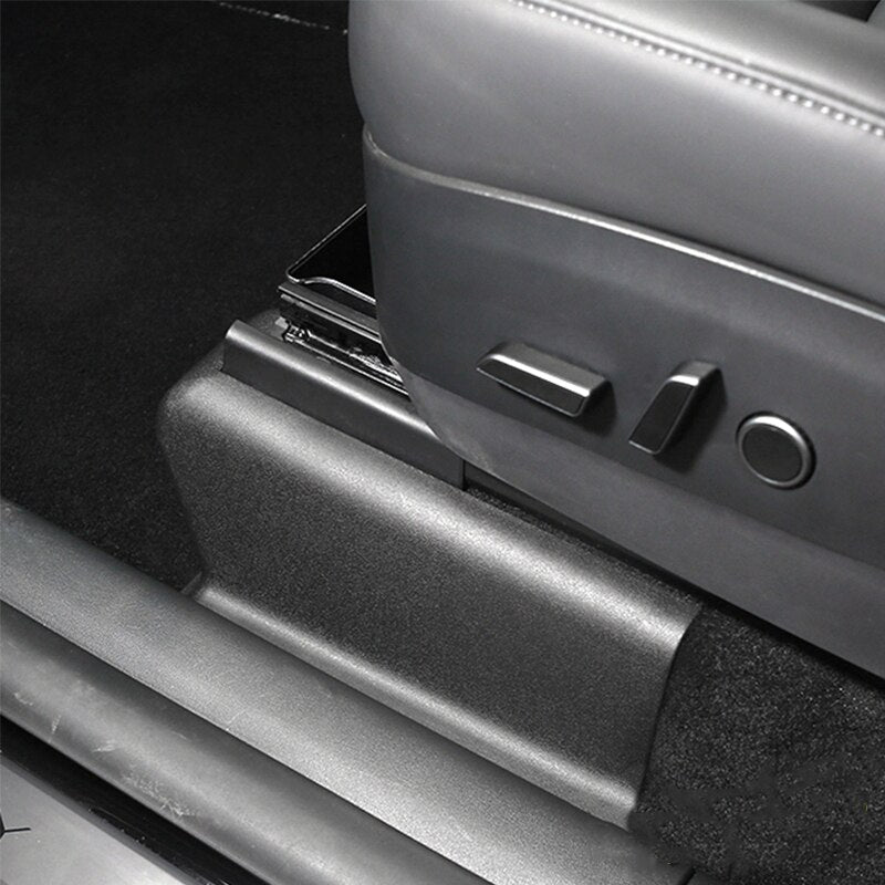 Tesla Model Y Front Seat Track Covers (2 Pieces)