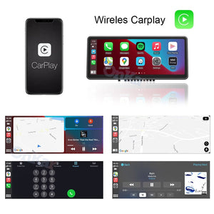 9" HD IPS LCD Touchscreen Bluetooth Display with Wireless Apple CarPlay/Android Auto for Tesla Model 3 & Y