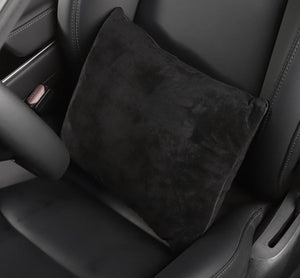  TANOLA TESBEAUTY Tesla Seat Headrest Pillow 2 Packs Tesla Neck  Pillow Uniquely Designed for Tesla Model Y/3 Neck Support Cushion Genuine  Nappa Leather Visible Strap White : Automotive