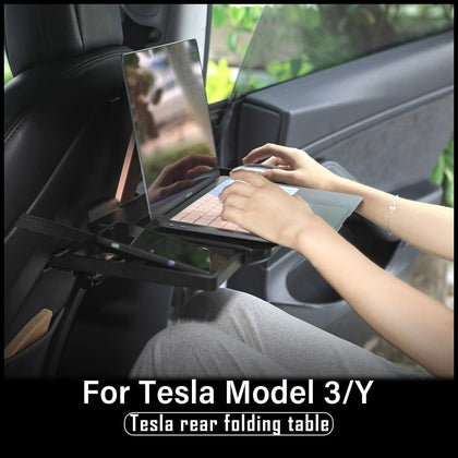 Foldable & Portable Seatback Table/Desk for Tesla Model 3 & Y