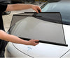 Car Sun Shade  for tesla model 3 Three Car Curtain Sunshade Side Window Mesh Sun Visor Summer Protection Window Film accessories
