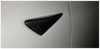 Carbon Fiber Side Markers Turn Signal Overlays for Tesla Model 3, S, and X